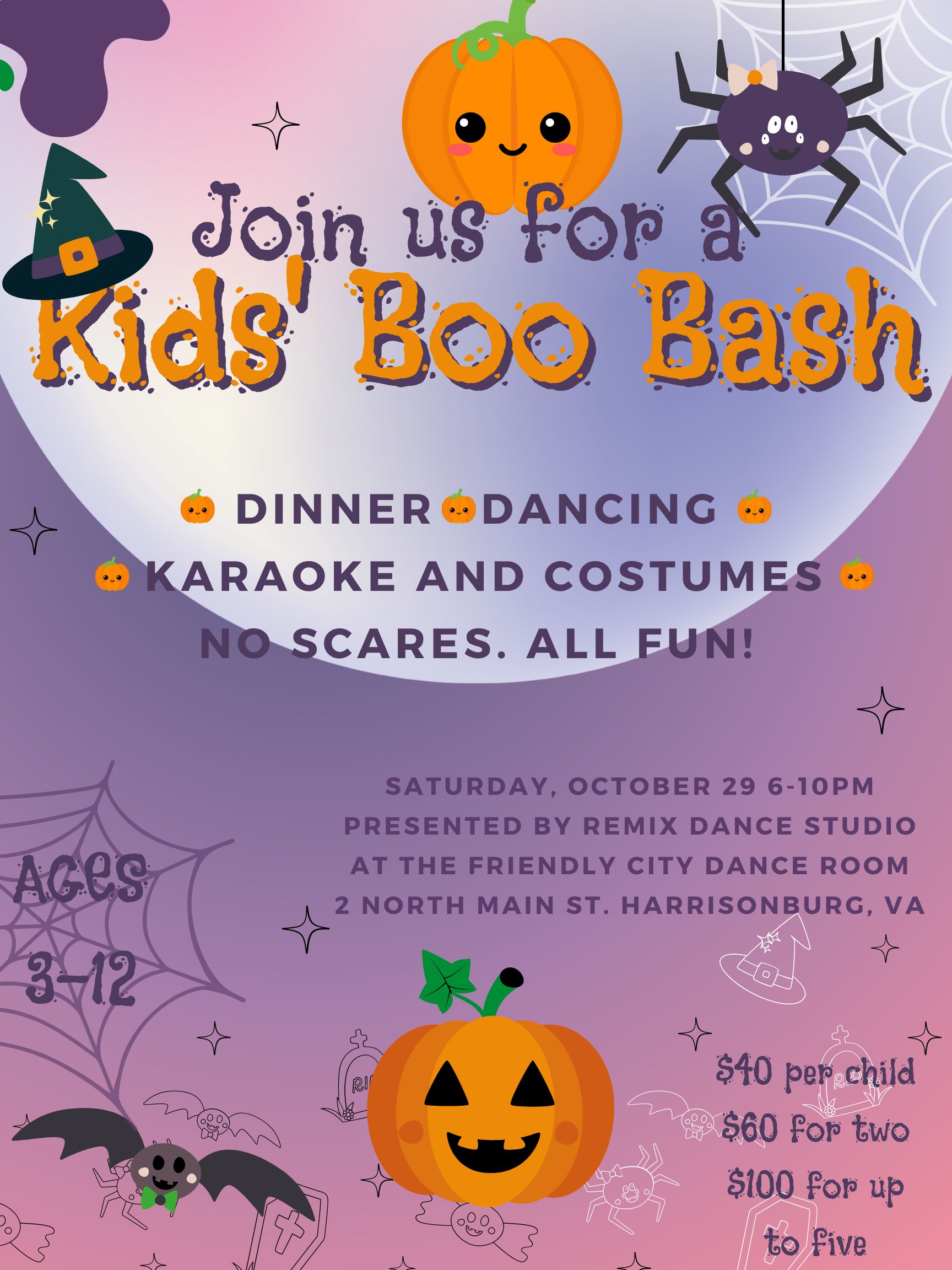 Kids Boo Bash Visit Harrisonburg Virginia In The Shenandoah Valley