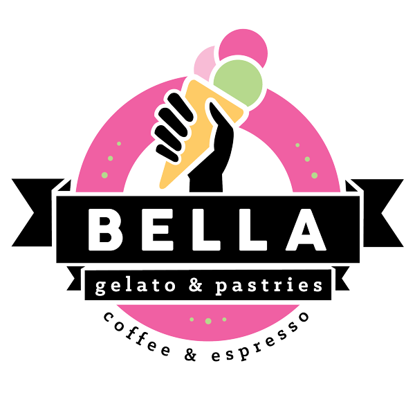 Bella gelato and pastries logo