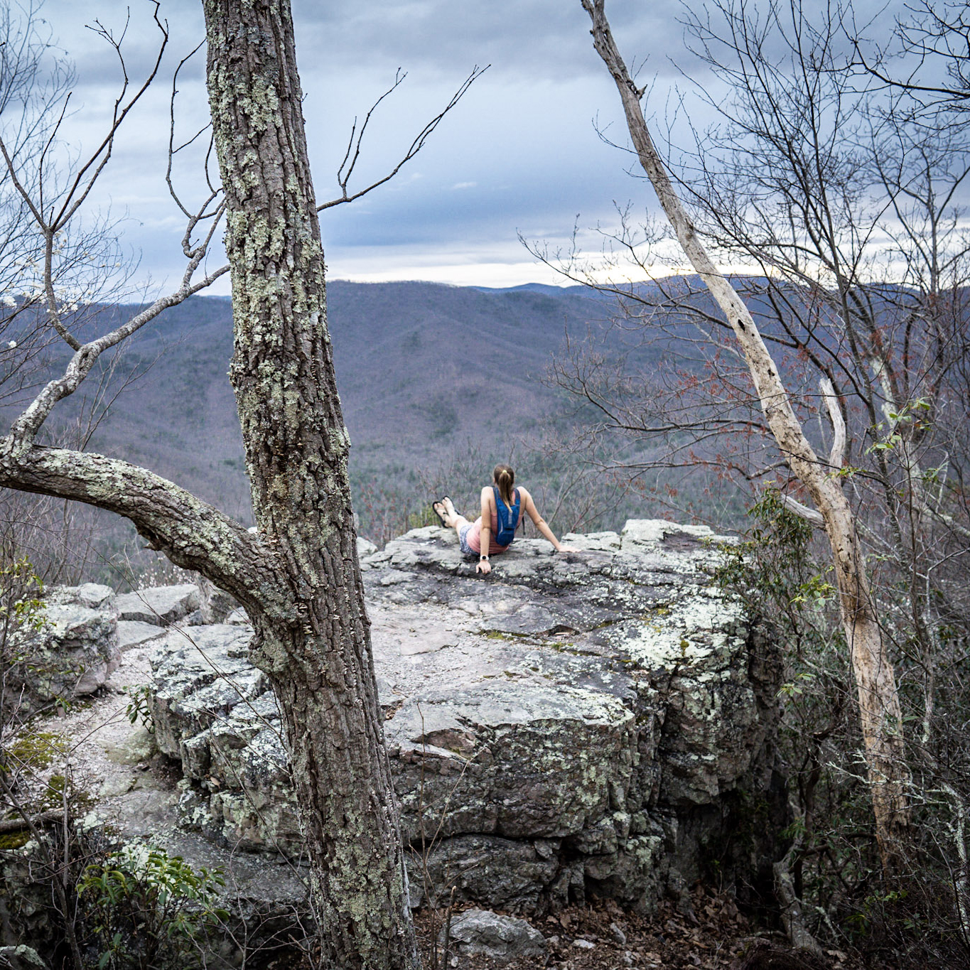 5-Furnace_Woman relaxing on rocks
