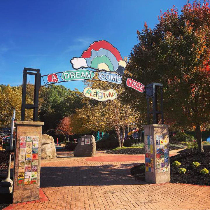 A Dream Come True Playground entrance