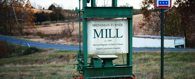 Breneman Turner Mill Sign