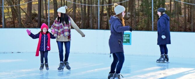 Ice Skating at Massanutten Resort