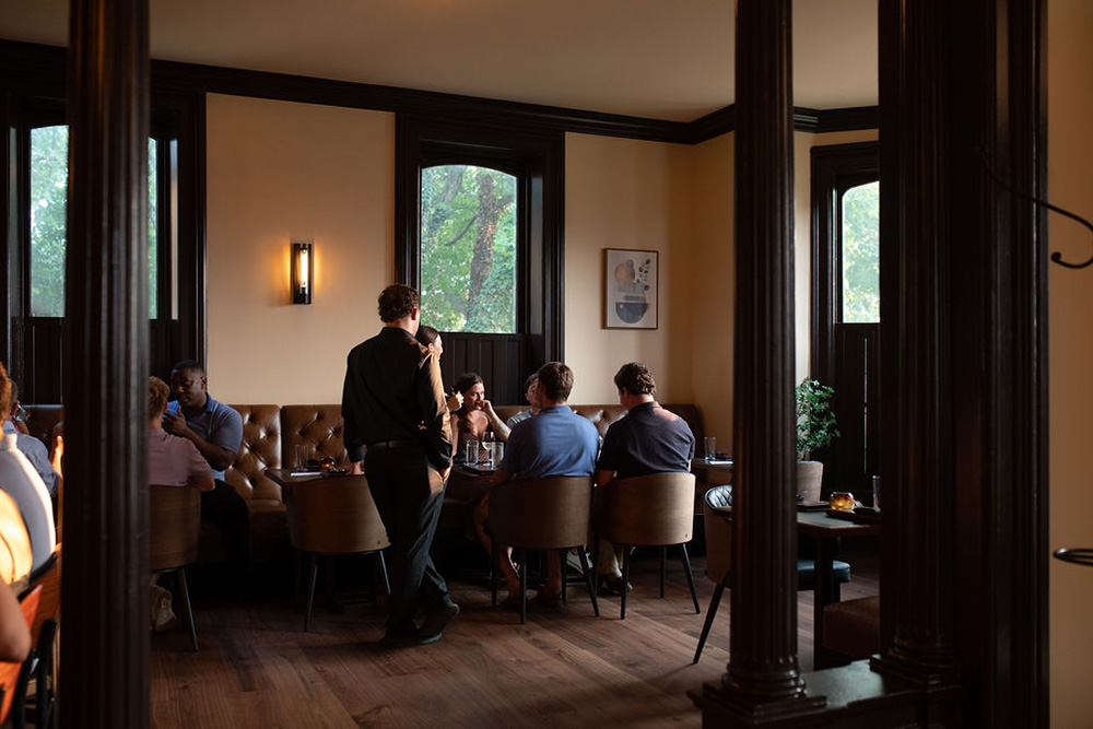 People dining at Table 1888