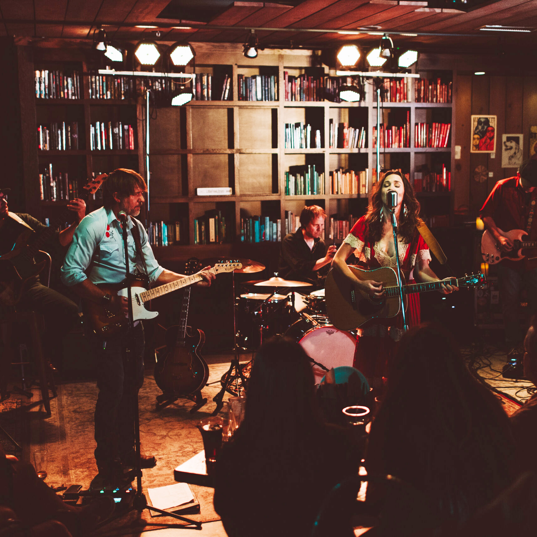 Band playing at Pale Fire Brewery