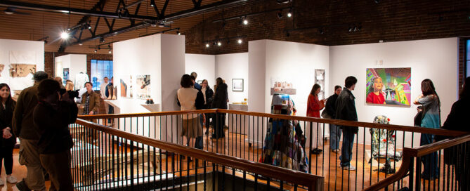 J-M-U artWorks Gallery during an exhibit