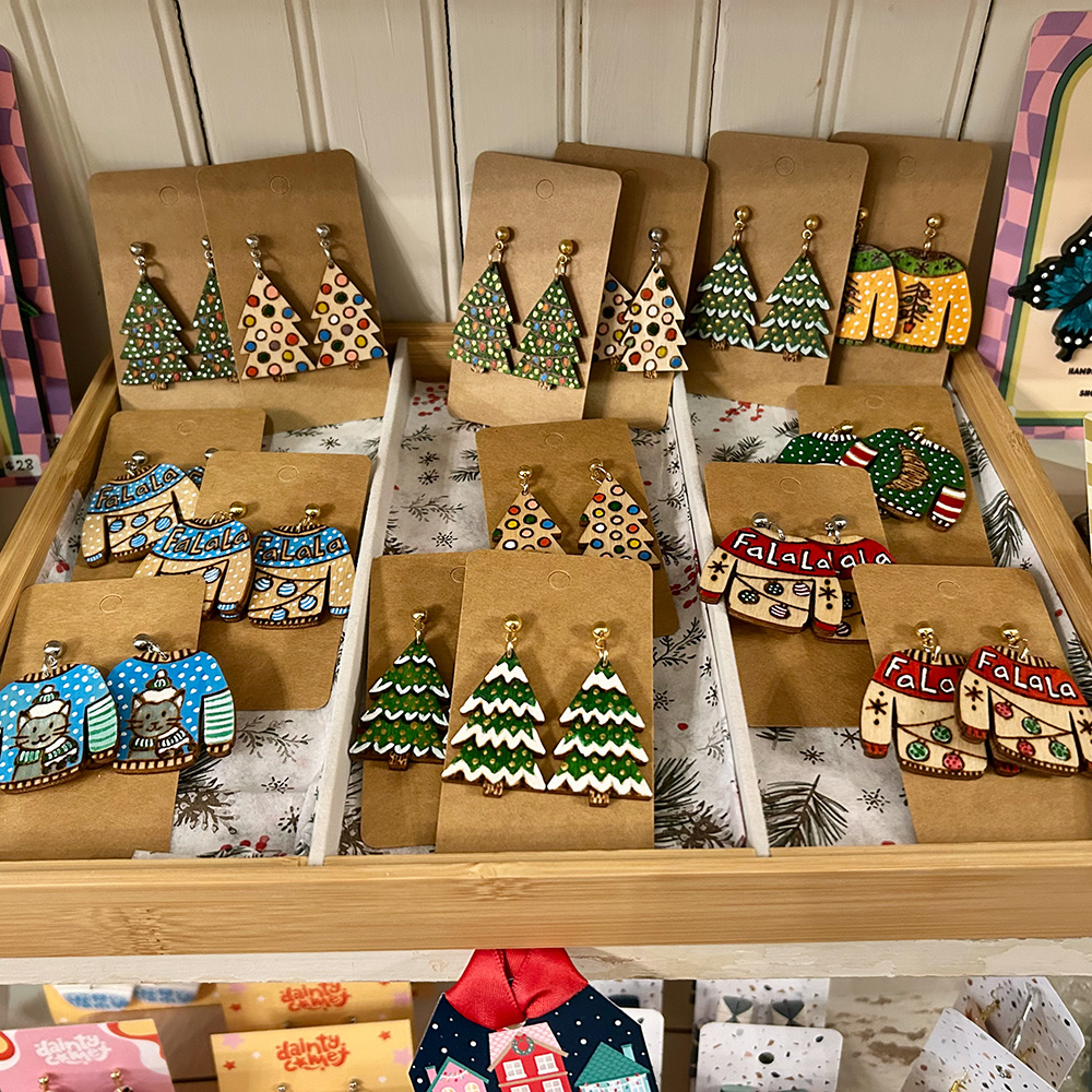 Lady Jane Earrings Christmas earrings