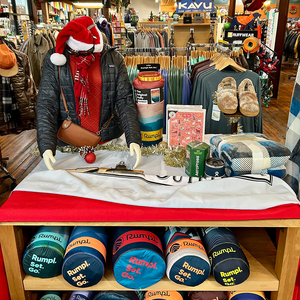 Walkabout_Christmas_square Outdoor enthusiast items displayed at store