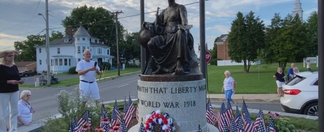 World War I Memorial in Harrisonburg