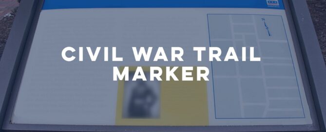 Civil War Trail Marker