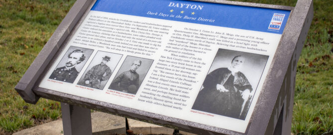 Dayton Civil Wat Trail Sign