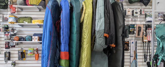 Merchandise at Outsider Gear Exchange