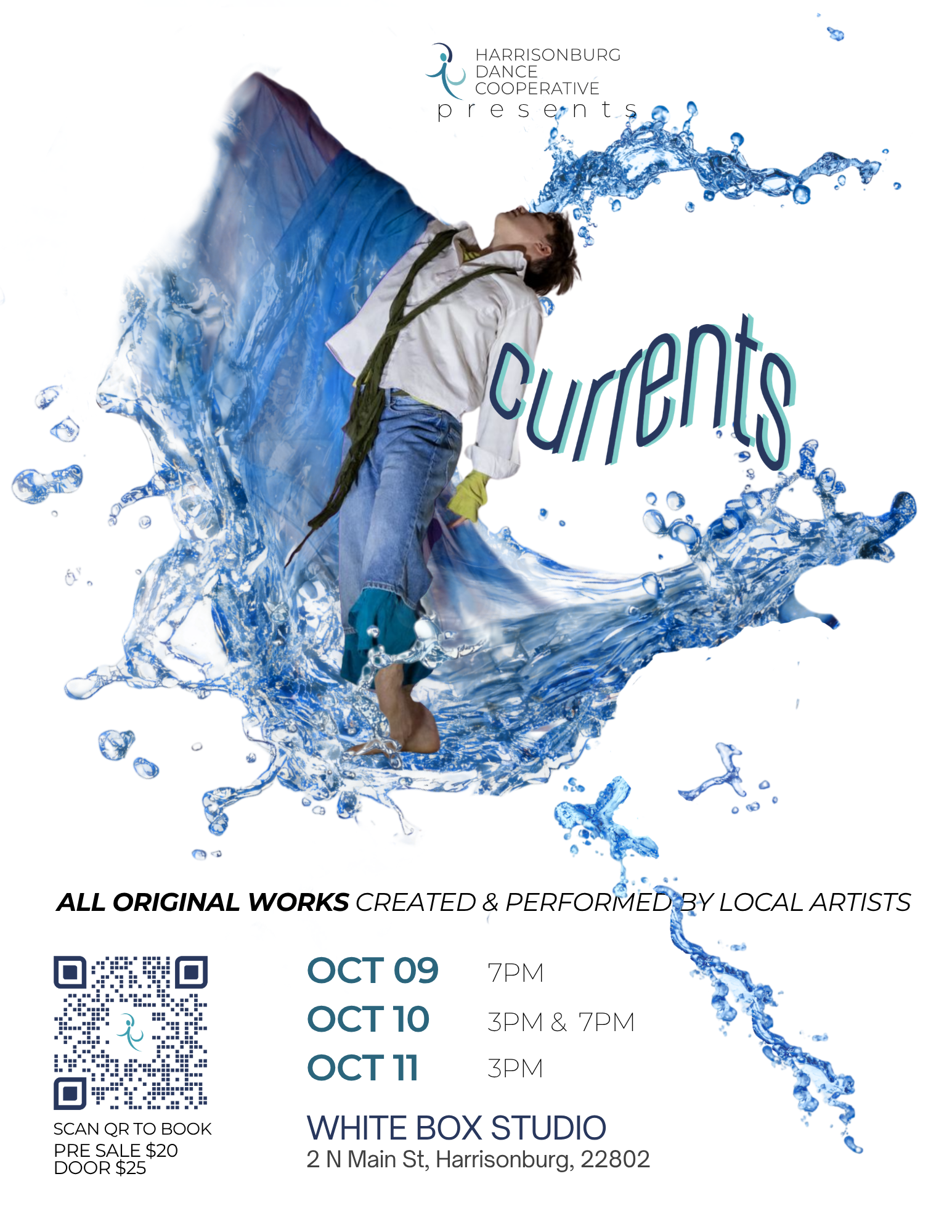 CURRENTS performance @ Harrisonburg Dance Cooperative