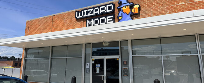 Front of business, Wizard Mode Brewcade