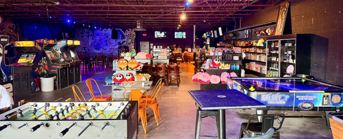 Arcade games at Wizard Mode Brewcade